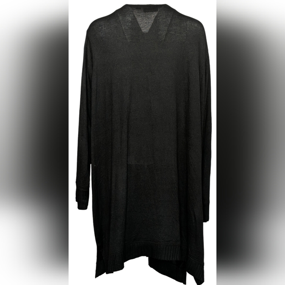 New Kim Gravel Lightweight Long Hacci Knit Cardi Sweater Duster Fall Ready 4X - Picture 1 of 10